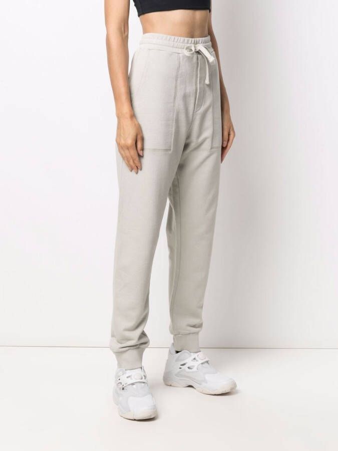 Nanushka Trainingsbroek met geborduurd logo Grijs