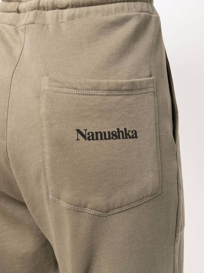 Nanushka Trainingsbroek met logo Groen