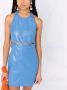 Nanushka Uitgesneden mini-jurk Blauw - Thumbnail 5