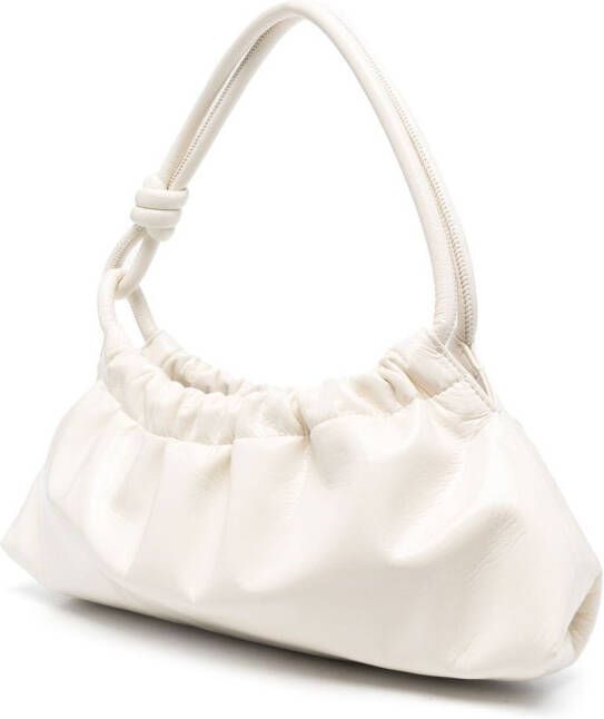 Nanushka Valerie shopper met ruches Beige