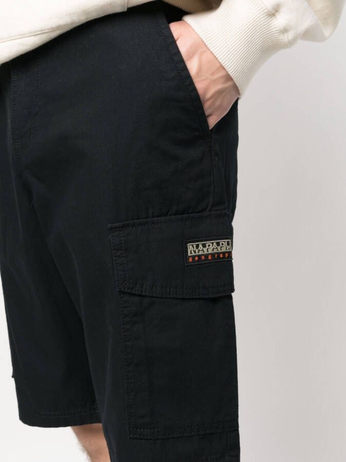 Napapijri Cargo shorts Zwart