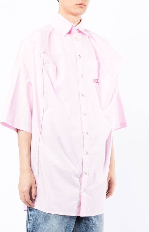 Natasha Zinko Boxy shirt Roze