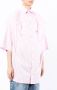 Natasha Zinko Boxy shirt Roze - Thumbnail 4