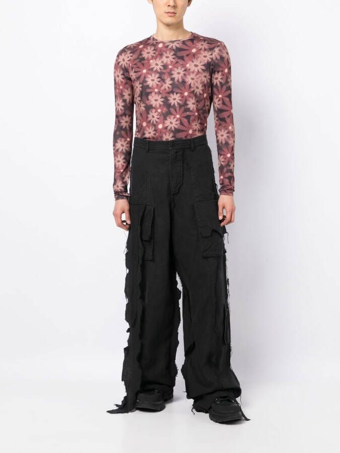 Natasha Zinko Cargo broek Zwart