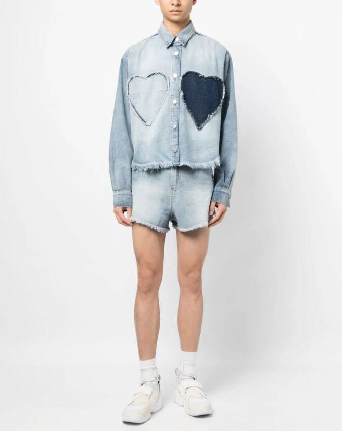 Natasha Zinko Denim shirt Blauw