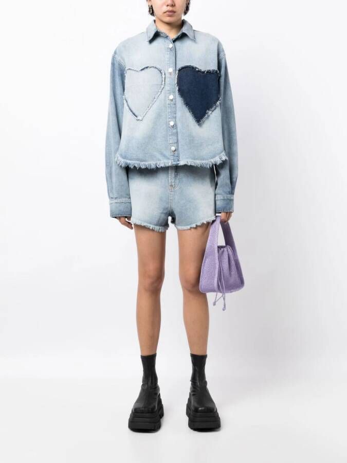 Natasha Zinko Denim shirt Blauw