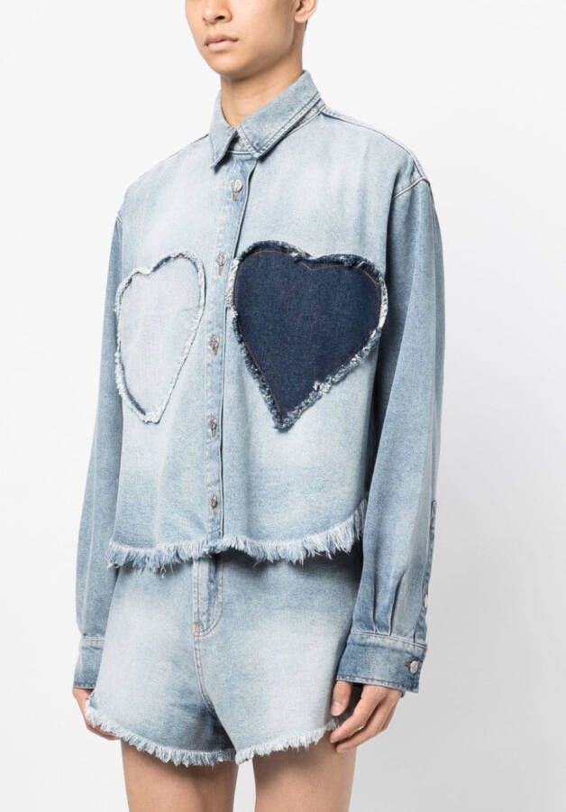Natasha Zinko Denim shirt Blauw