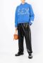 Natasha Zinko Hoodie met grafische print Blauw - Thumbnail 2
