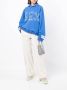 Natasha Zinko Hoodie met grafische print Blauw - Thumbnail 3