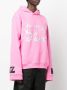 Natasha Zinko Hoodie met tekst Roze - Thumbnail 3
