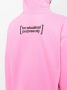 Natasha Zinko Hoodie met tekst Roze - Thumbnail 5