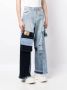 Natasha Zinko Jeans met patchwork Blauw - Thumbnail 4