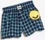 Natasha Zinko Kids Geruite boxershorts Blauw - Thumbnail 2