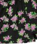 Natasha Zinko Kids Shorts met bloe print Zwart - Thumbnail 3