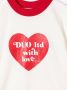Natasha Zinko Kids T-shirt met hartprint Wit - Thumbnail 3