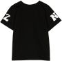 Natasha Zinko Kids T-shirt met print Zwart - Thumbnail 2