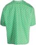 Natasha Zinko Shirt met logoprint Groen - Thumbnail 2