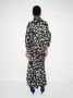 Natasha Zinko Maxi-jurk met bloemenprint Zwart - Thumbnail 3