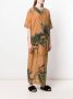 Natasha Zinko Maxi-jurk met palmboom print Beige - Thumbnail 3