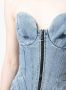 Natasha Zinko Mini-jurk met asymmetrische afwerking Blauw - Thumbnail 5