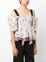 Natasha Zinko Off-shoulder blouse Beige - Thumbnail 3