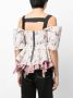 Natasha Zinko Off-shoulder blouse Beige - Thumbnail 4