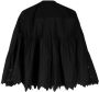 Natasha Zinko Blouse met striksluiting Zwart - Thumbnail 2
