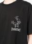 Natasha Zinko T-shirt met konijnprint Zwart - Thumbnail 5