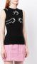 Natasha Zinko Tanktop met grafische print Zwart - Thumbnail 3