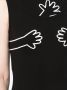 Natasha Zinko Tanktop met grafische print Zwart - Thumbnail 5