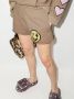 Natasha Zinko Trainingsshorts met print Beige - Thumbnail 2