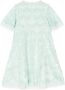 Needle & Thread Jurk met geborduurde bloe Groen - Thumbnail 1