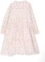 NEEDLE & THREAD KIDS Beatrice jurk met stippen Roze - Thumbnail 2