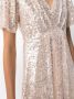 Needle & Thread Maxi-jurk met pailletten Beige - Thumbnail 5