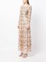 Needle & Thread Maxi-jurk verfraaid met pailletten Roze - Thumbnail 3