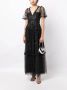 Needle & Thread Maxi-jurk verfraaid met pailletten Zwart - Thumbnail 2
