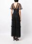 Needle & Thread Maxi-jurk verfraaid met pailletten Zwart - Thumbnail 4