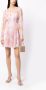Needle & Thread Mini-jurk met ruche Roze - Thumbnail 2