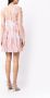 Needle & Thread Mini-jurk met ruche Roze - Thumbnail 4