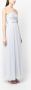 Needle & Thread Strapless midi-jurk Blauw - Thumbnail 3