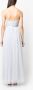 Needle & Thread Strapless midi-jurk Blauw - Thumbnail 4