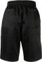 Needles Trainingsshorts met trekkoordtaille Zwart - Thumbnail 2