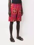 Needles Shorts met print Rood - Thumbnail 3