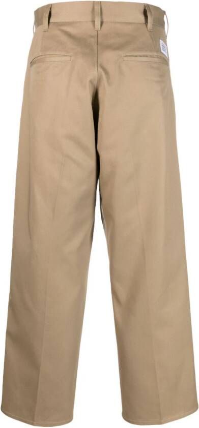 Neighborhood Broek met logopatch Beige