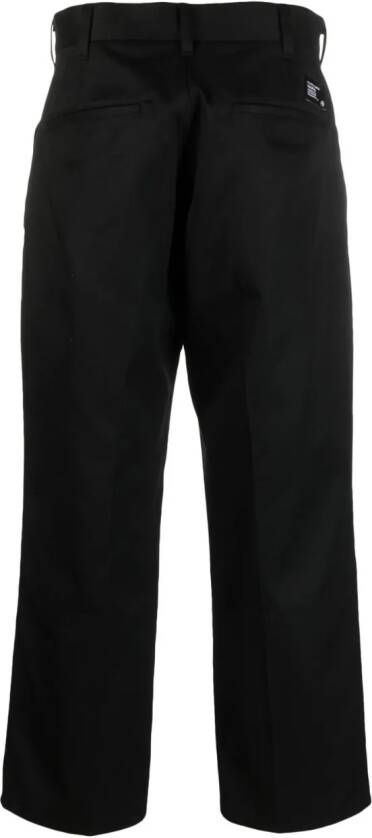Neighborhood Broek met logopatch Zwart