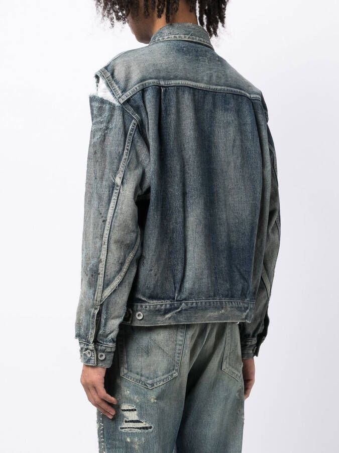 Neighborhood Denim jack Blauw