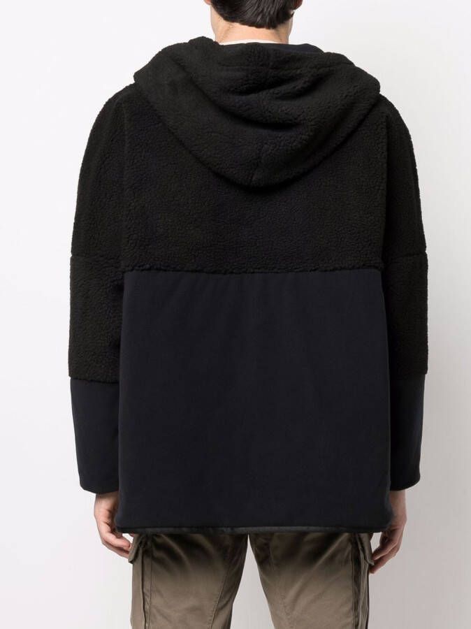 Neighborhood Fleece jack Zwart