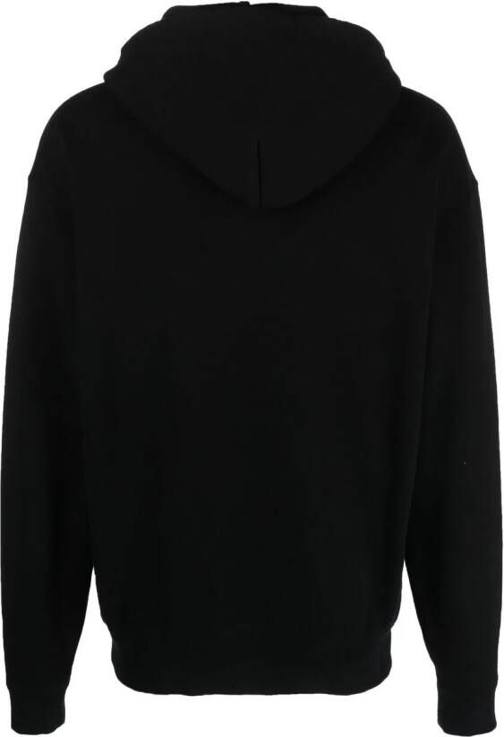 Neighborhood Hoodie met logoprint Zwart
