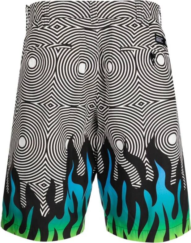 Neighborhood Katoenen shorts Wit