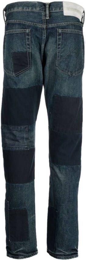Neighborhood Jeans met patchdetail Blauw